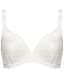 12B319 Ivory Wish Sheer Plunge Underwire Bra