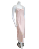 Rya Collection 219 Petal Pink Darling Lace Panel Gown myselflingerie.com