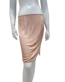 Nina Von C 22 272 111 20"  Caramel A Line Half Slip with Slit myselflingerie.com