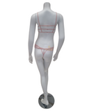 Mapale 7375 Rose Convertible Babydoll with Matching Thong myselflingerie.com