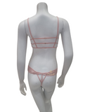 Mapale 7375 Rose Convertible Babydoll with Matching Thong myselflingerie.com