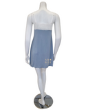 Samantha Chang 2216-8016-IW White Lace Iceberg Modal Chemise & Robe Set myselflingerie.com