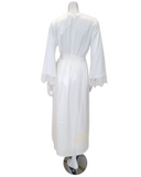 Rya Collection 573 + 574 Ivory Rosey Chiffon Gown & Robe Set myselflingerie.com