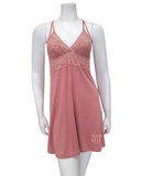 Fleur't 6029 Rosette Bride to Be Triangle Modal Chemise myselflingerie.com