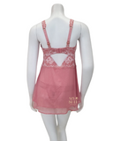 Montelle 9480 Rose Clay/Blush Blushing Bust Support Babydoll Set myselflingerie.com