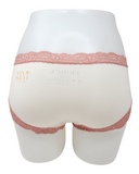 Fleur't 600 Swan/Rosette Iconic Modal Lace Trim Boyshort myselflingerie.com