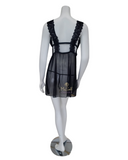 Oh La La Cheri 75-10789 Black Mesh & Lace Empire Babydoll with G String myselflingerie.com