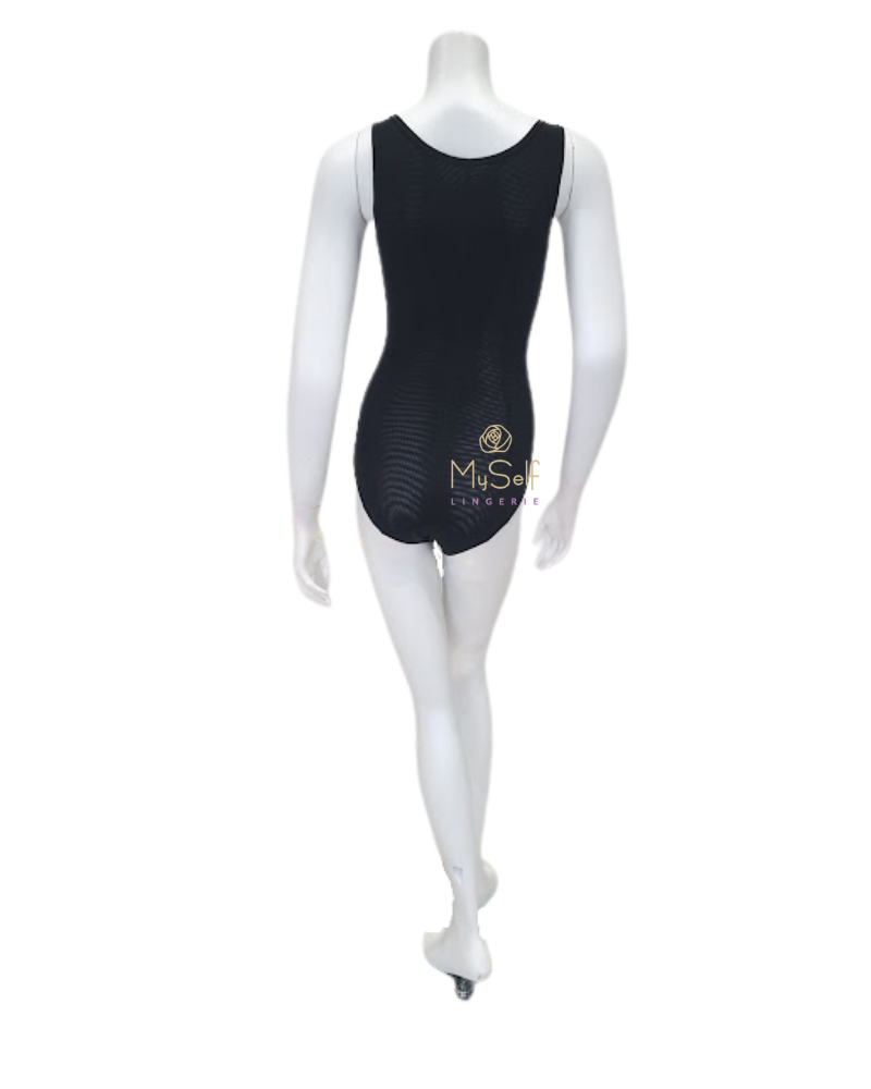 SW109 Firm Control Open Bust Powermesh Bodysuit
