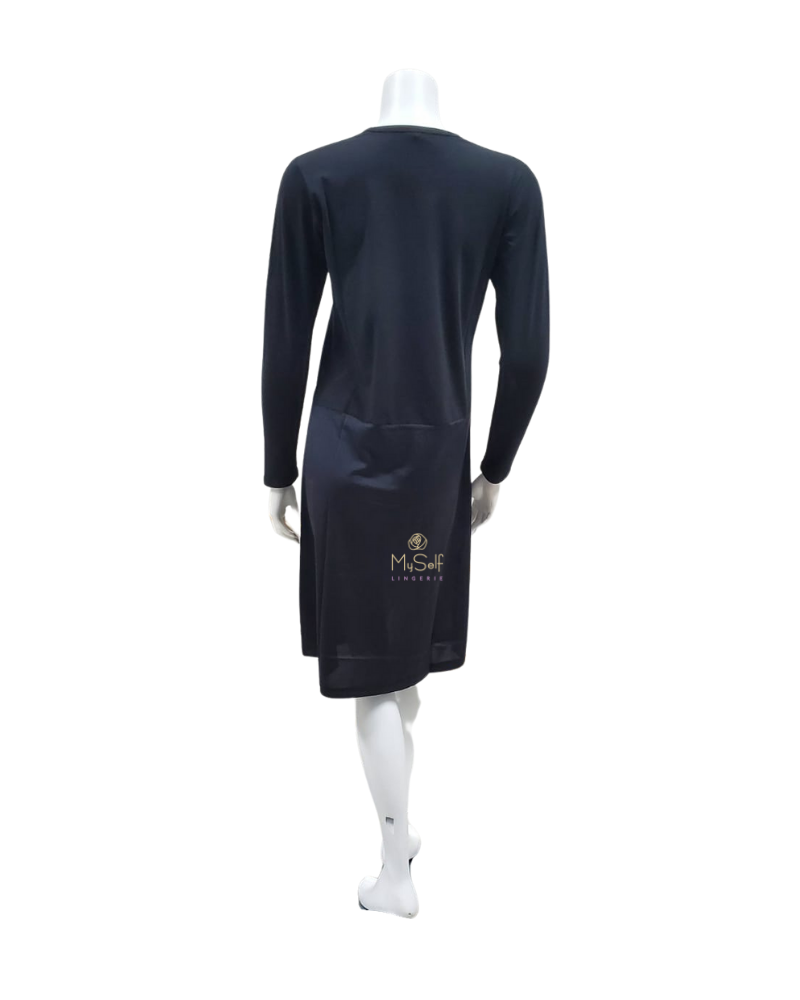 Gemsli FK335 41" Organic Cotton Long Sleeve Shell Slip MYSELFLINGERIE.COM