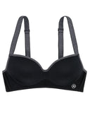 Dorina Memphis Black Molded Wire Free Sports Bra