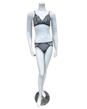 Cosabella Varanasi Grey Abri Bralette & Boyshort Set