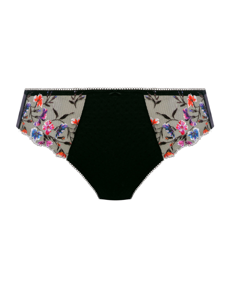 Fantasie FL101050BLK Aurelia Floral Dreams Brief myselflingerie.com