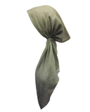 Revaz Olive Ombre' Adjustable Pre-Tied Bandanna with Velvet Grip