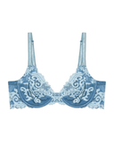 851322 Provincial Blue/Angel Falls Instant Icon Lace Underwire Bra