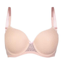 You Blush Lace Jacquard Pearl Molded Underwire Bra