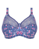 EL4110 Denim Floral 3 Part Cup Morgan Underwire Bra