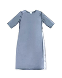 RD-G Grey Racer Stripe Swim Dress