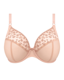Elomi 301336 Pale Blush Namrah Plunge Underwire Bra myselflingerie.com