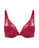 Simone Perele 15C347 Lipstick Saga Push Up Underwire Bra myselflingerie.com