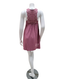 Fleur't 6402 Mesa Rose Lace Modal Chemise + Boyshort Set myselflingerie.com