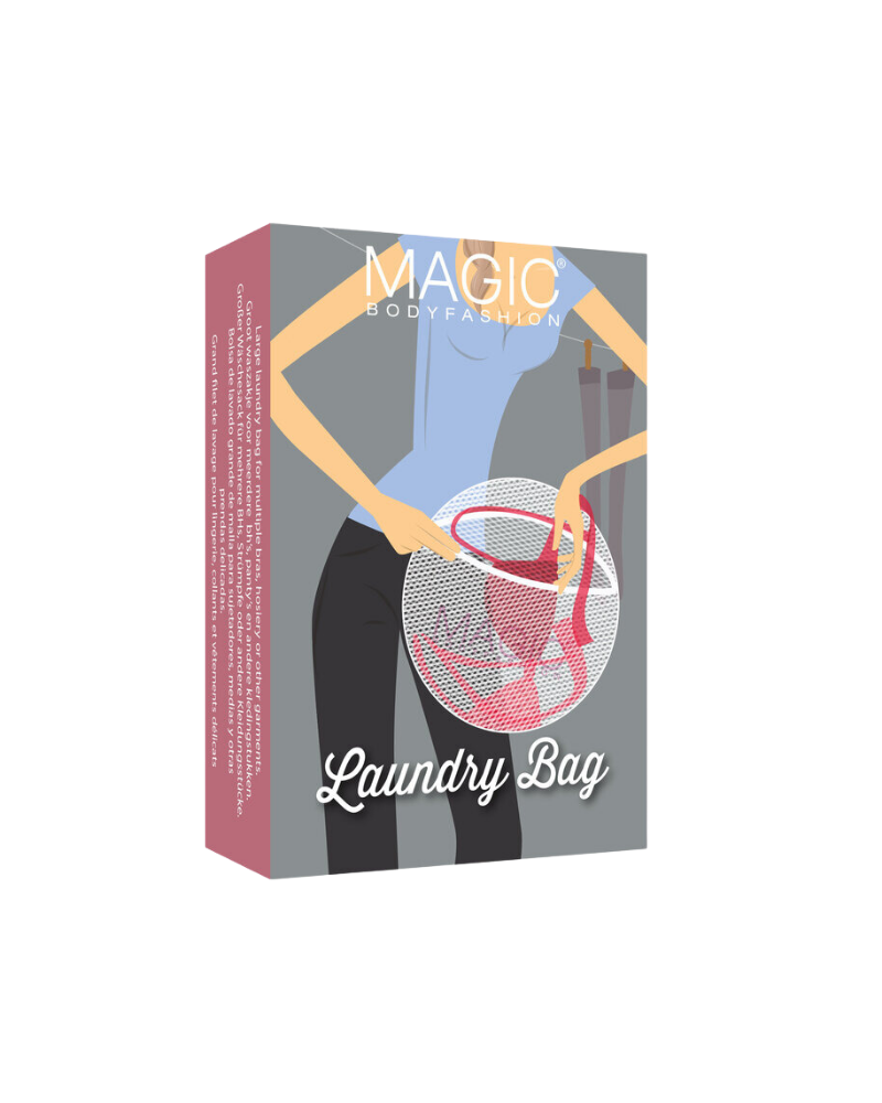 Magic Body Fashion 75LB White Lingerie Laundry Bag myselflingerie.com