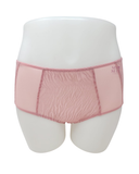 You Blush Tuval Mesh & Lace Brief