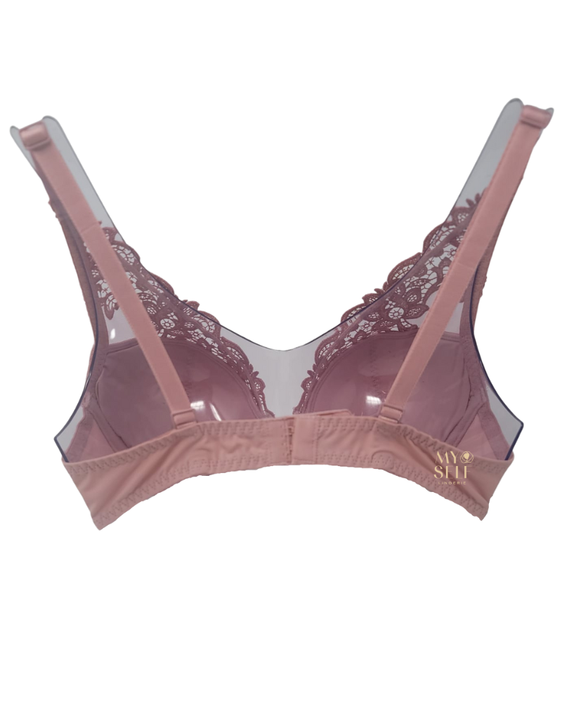 Simone Perele 15C347 Plum Saga Push Up Underwire Bra myselflingerie.com