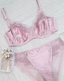 Wacoal 841377 Zephyr Pink Side Note Hi Cut Brief myselflingerie.com