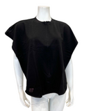 E-Z Zip Black Zipper Front Nursing Bib