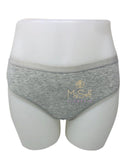 Me Moi Light Grey Cotton Hipsters