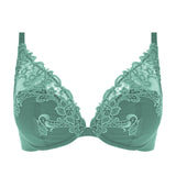 15C319 Vert Garden Saga Sheer Plunge Underwire Bra