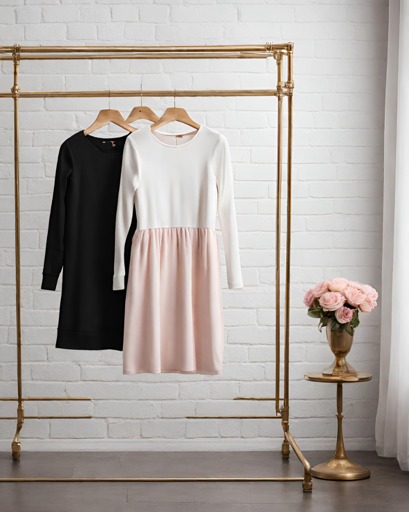 BasicBAR: Elevate Your Style with Sleek and Comfortable Shell Dresses!