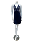 Oh! Zuza M4315 Navy Lace Sheer Chemise Myselflingerie.com