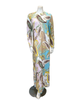 Furstenberg 45303776LI Summer Paisley Motifs Button Down Modal Nightgown Myselflingerie.com