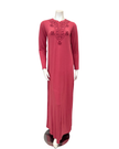 The Star Story 10-882 Royal Scroll Terra Modal Button Down Nightgown Myselflingerie.com