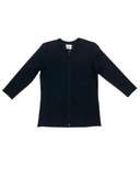 Undercover Waterwear AS-ZT-B Black Full Zip Active Swim Top Myselflingerie.com