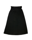 Undercover Waterwear AS-BSBM-SB Black Active Swim Maxi Skirt Myselflingerie.com