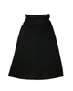 Undercover Waterwear AS-BSBM-SB Black Active Swim Maxi Skirt Myselflingerie.com