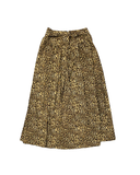 Undercover Waterwear Leopard Print Swim Skirt with Tie