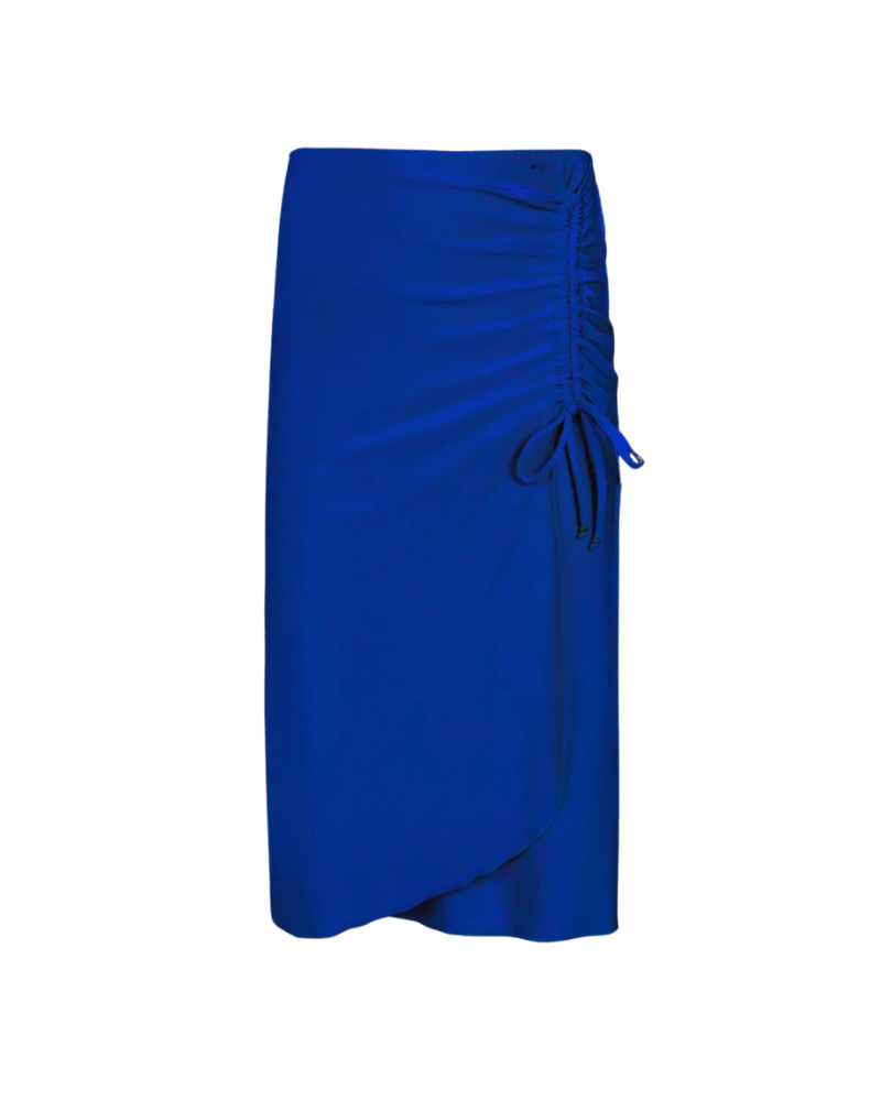 BB Brand BBSW003 Betty Cobalt Blue Swim Skirt Myselflingerie.com