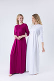 Chicolli N5030-23A Mulberry Swing Bamboo Cotton Button Down Nightgown Myselflingerie.com
