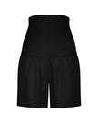 Flamingo 23FL11 Black Maternity Swim Shorts Myselflingerie.com