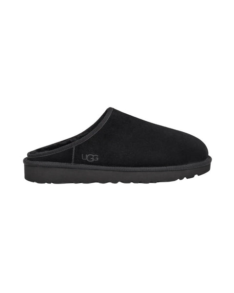 UGG Black Men's Classic Slip On Slippers Myselflingerie.com