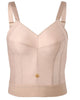 Abergele 5003L Sand Longline Shaper Wire Free Bra Myselflingerie.com