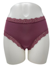 Fleur't 602 Wild Ginger Iconic Modal Lace Hi Waisted Brief Myselflingerie.com