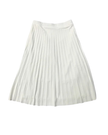 Undercover Waterwear S25-TENNIS-IV Ivory Pleated Active Swim Midi Skirt with Shorts Myselflingerie.com