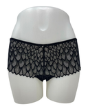 Montelle Black Lacy Brazilian Panty