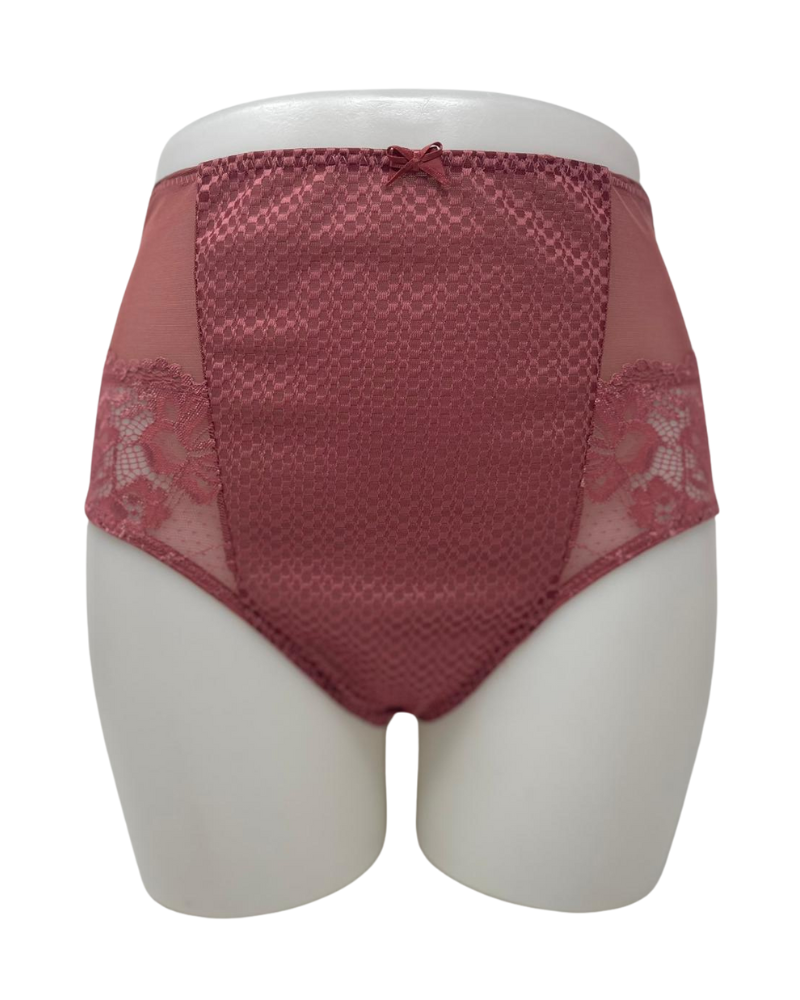 Fitfully Yours U2763 Canyon Rose Serena Lace Brief Myselflingerie.com