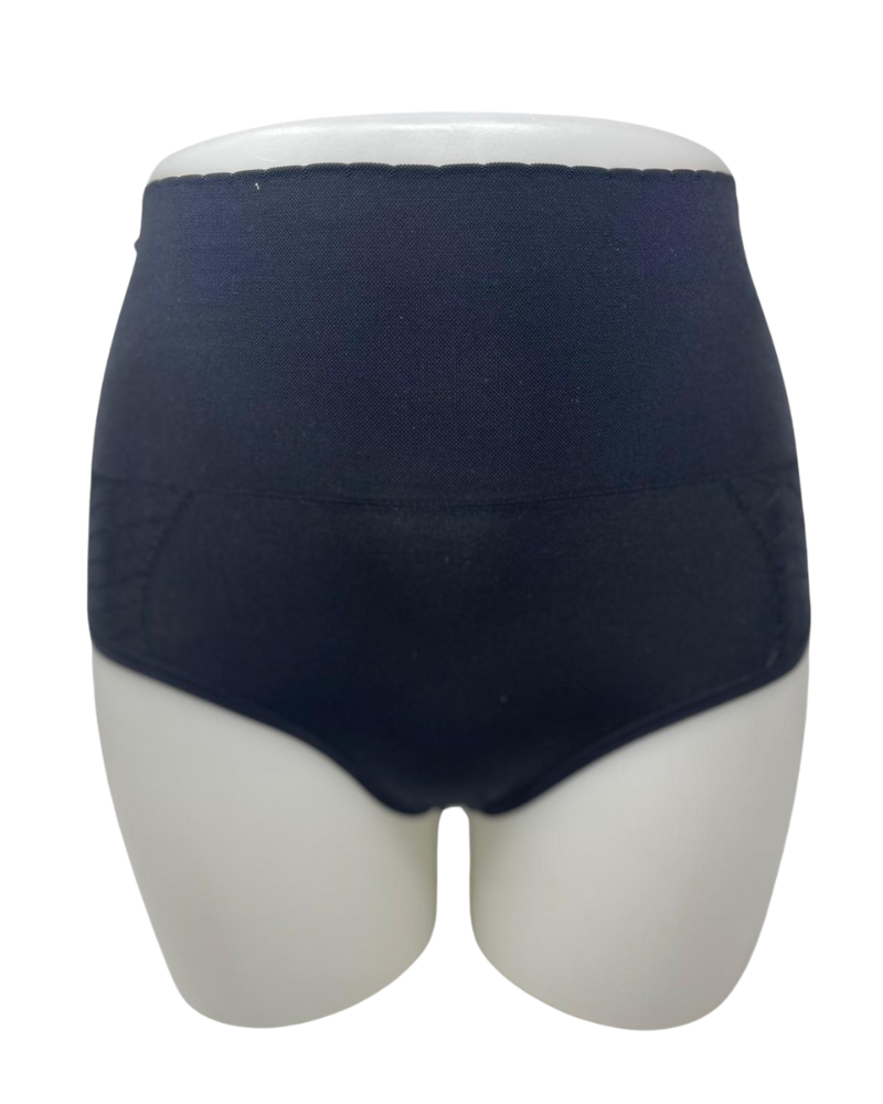 Control Body 311028 Black Waisted Control Brief Myselflingerie.com