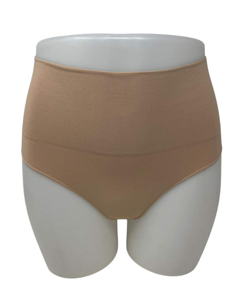 Spanx 40047R Toasted Oatmeal EcoCare Sculpting Shaping Brief Myselflingerie.com